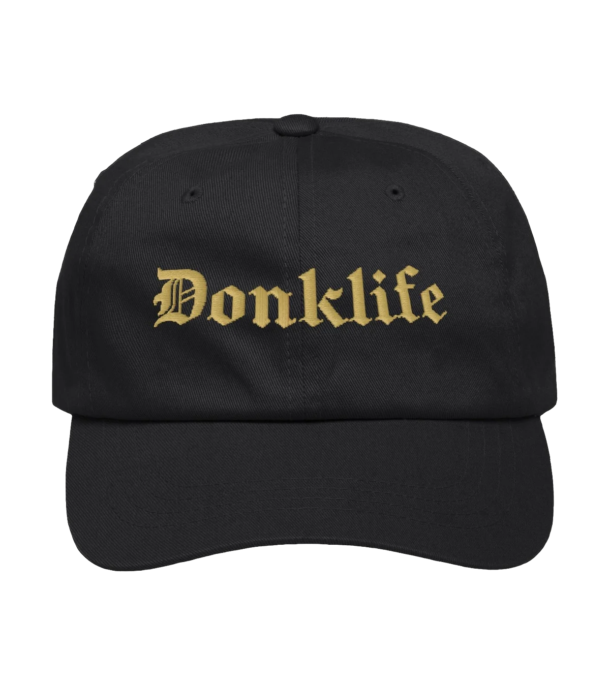 Donklife Old English Hat Black