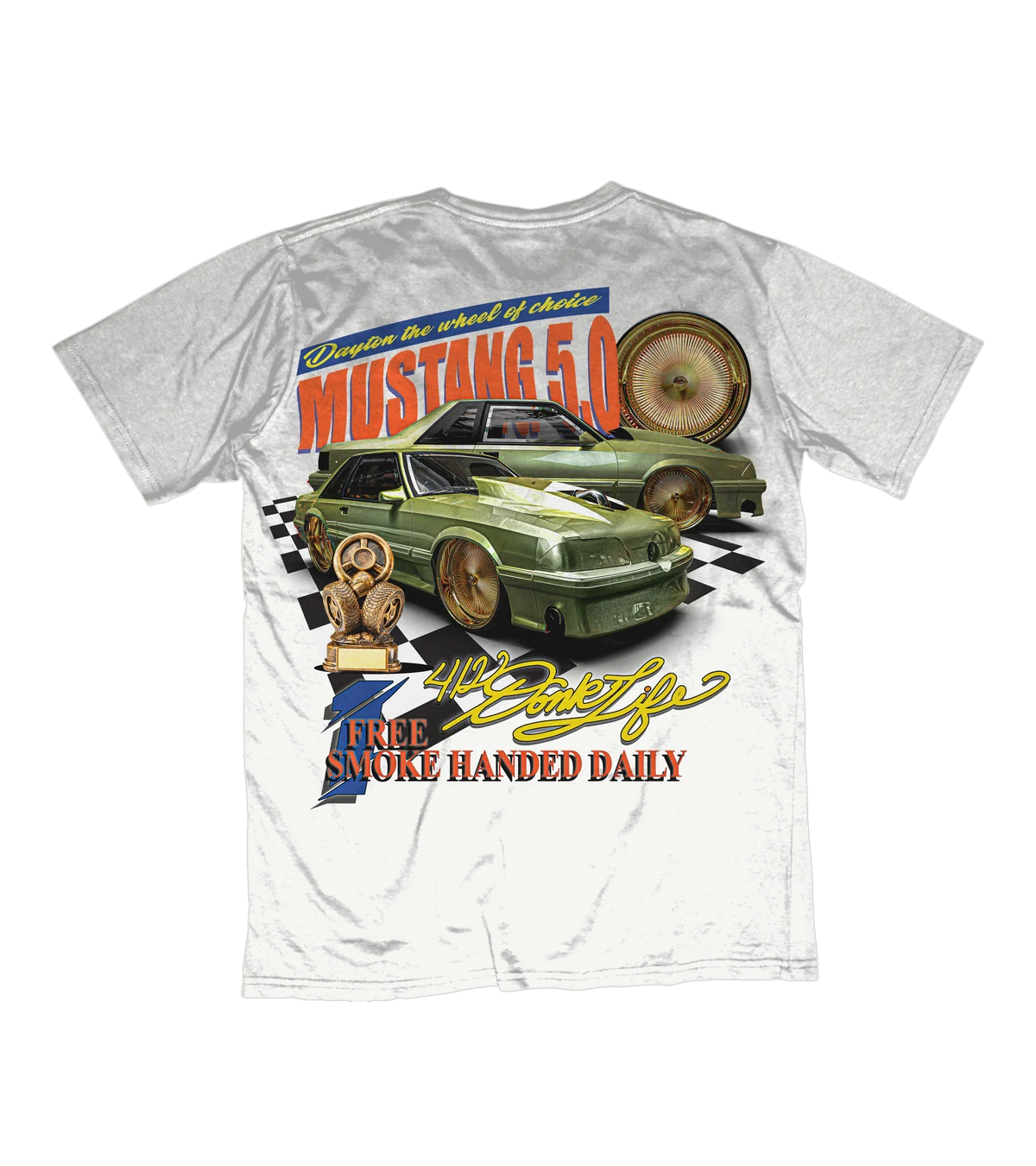Mustang 5.0 · Free Smoke tee